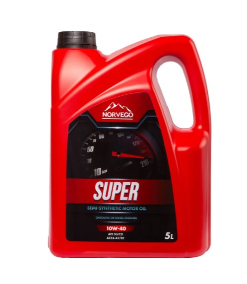 Моторна олія NORVEGO SUPER 10W-40 SG/CD 5л